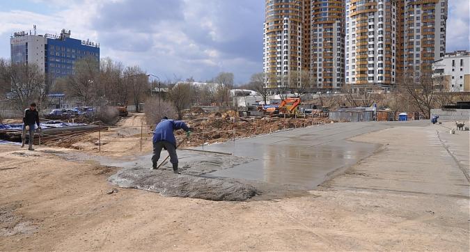 Крыша подземной парковки в ЖК Маяк Квартирный контроль