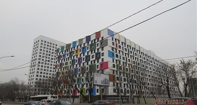 ЖК Green Park (ЖК Грин Парк), корпус 1 - вид с Олонецкой улицы Квартирный контроль