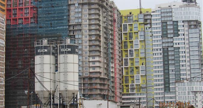ЖК Крылатский - вид с Рублевского шоссе на 2-й и 3-й корпуса Квартирный контроль