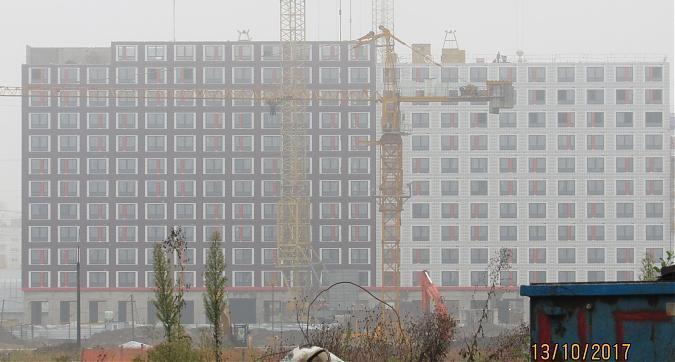 ЖК Измайловский лес (ЖК Озерный) - вид на корпус 1.1 и 1.2 с улицы станция стройка, фото 5 Квартирный контроль