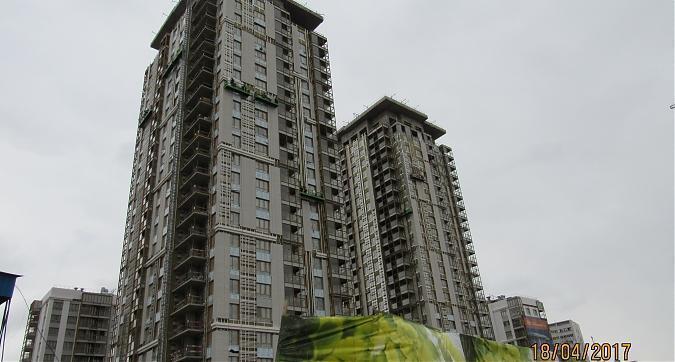 ЖК Life-Ботанический сад - вид с проезда Серебрякова на 4-й и 6-й корпуса Квартирный контроль