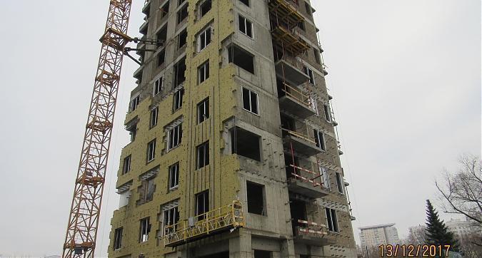 ЖК Дом в Олимпийской деревне, фасадные работы - вид с проезда Олимпийской деревни, фото 2 Квартирный контроль