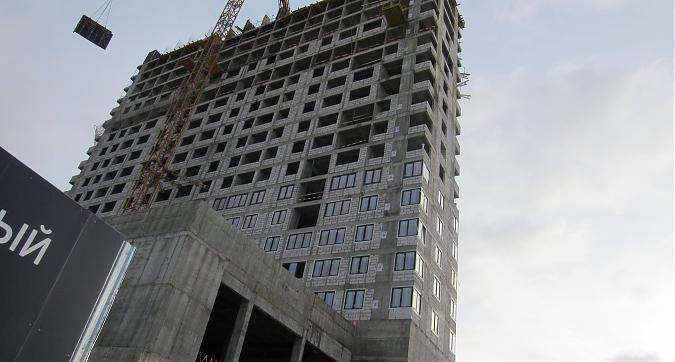 ЖК Любовь и голуби (Дом на Дегунинской), монолитные работы, вид на комплекс с Дегунинской улицы, фото - 8 Квартирный контроль