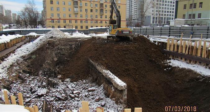 ЖК Атлас-дом. Лидер в Садовниках, котлованные работы - вид с Нагатинской улицы, фото 6 Квартирный контроль