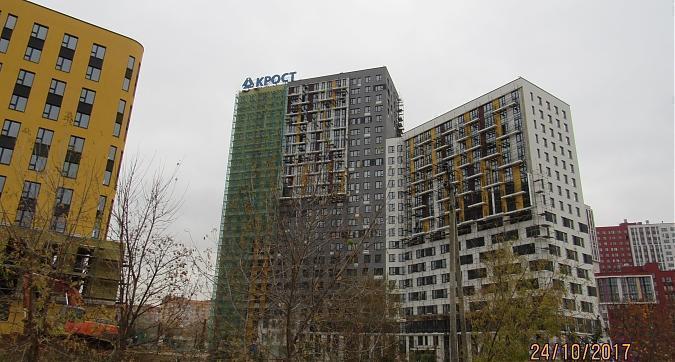 ЖК Новая звезда, корпус 3, отделочные работы - вид с улицы Бачуринская Квартирный контроль