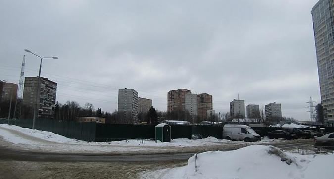 ЖК Одинбург - вид на строительную площадку с северной стороны Квартирный контроль