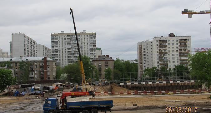 ЖК Династия - вид на строительство с Хорошевского шоссе Квартирный контроль