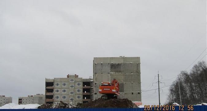 ЖК Нахабино Ясное - вид на строительную площадку со стороны Садовой улицы Квартирный контроль