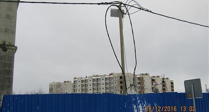 ЖК Нахабино Ясное - вид на строительную площадку со стороны Садовой улицы Квартирный контроль