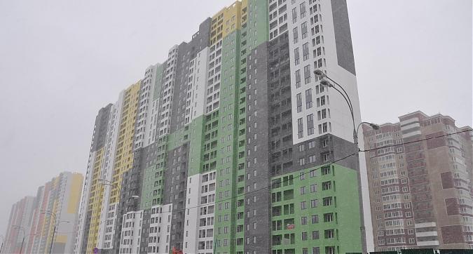 ЖК Мортонград Бутово, 35-й корпус, вид с Нового шоссе Квартирный контроль