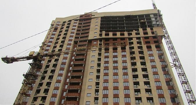ЖК на Ленинском проспекте - в корпусе 4 проводится укладка стен Квартирный контроль