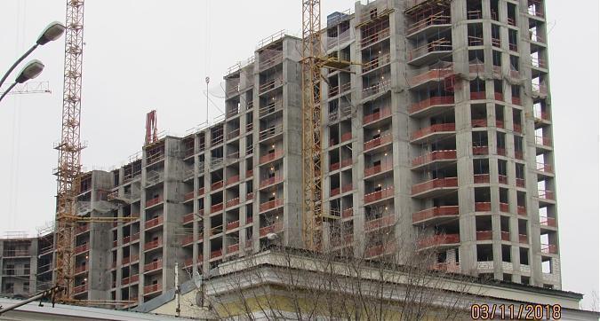 ЖК Династия, монолитные работы, вид с Хорошевского шоссе, фото - 2 Квартирный контроль