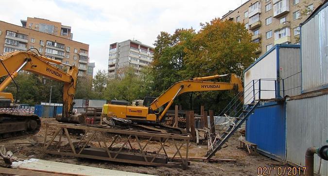 ЖК Васнецов Дом. Лидер на Масловке, подготовка к котлованным работам - вид с улицы Мишина, фото 1 Квартирный контроль