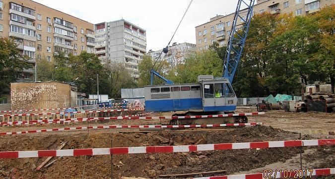ЖК Васнецов Дом. Лидер на Масловке, подготовка к котлованным работам - вид с улицы Мишина, фото 3 Квартирный контроль