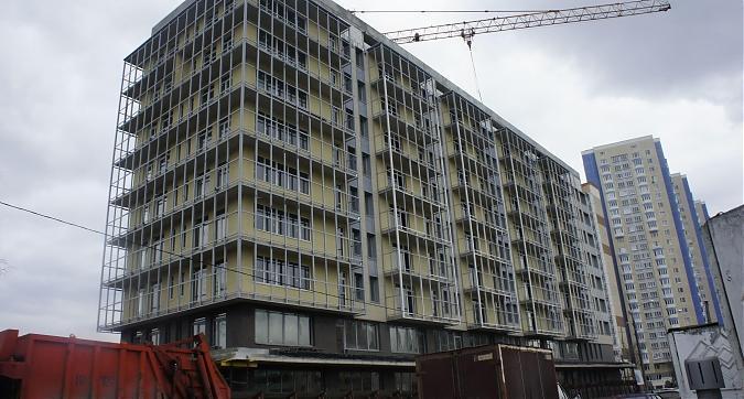 ЖК Янтарь-Apartments, вид с Левобережной ул., фото 1 Квартирный контроль