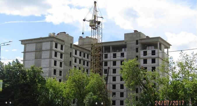 ЖК Олимп - вид на строящийся корпус со стороны улицы Михеенко Квартирный контроль