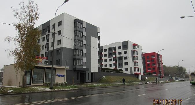 ЖК Золотая Звезда - вид с Гаражной улицы на 6, 7 и 8 корпуса Квартирный контроль
