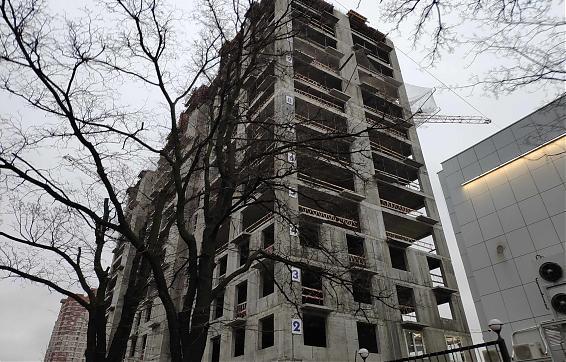 ЖК Ленинградка 58, корпус 1, вид с Пулковской ул., фото 1 Квартирный контроль
