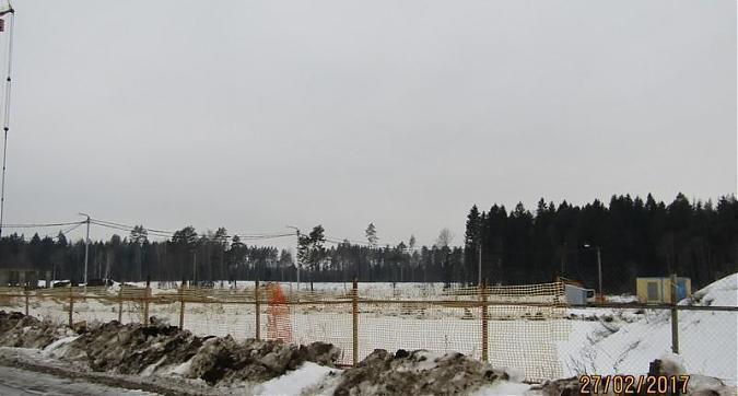 ЖК Опалиха парк - вид на строительную площадку с северной стороны Квартирный контроль