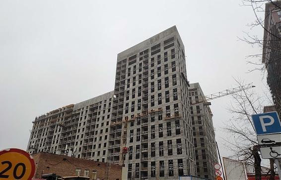 ЖК Серебряный фонтан, корпус 2, вид с Новоалексеевской ул., фото 6 Квартирный контроль
