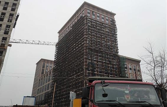 ЖК Серебряный фонтан, корпус 1, вид с Новоалексеевской ул., фото 5 Квартирный контроль