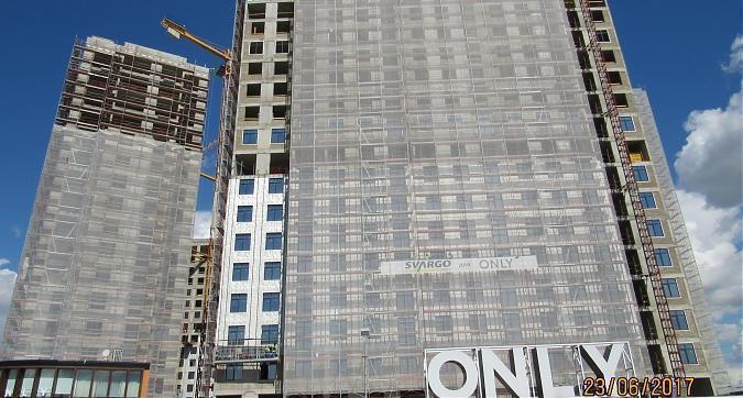 ЖК Only (Квартал ОНЛИ)- вид с Заречной улицы Квартирный контроль