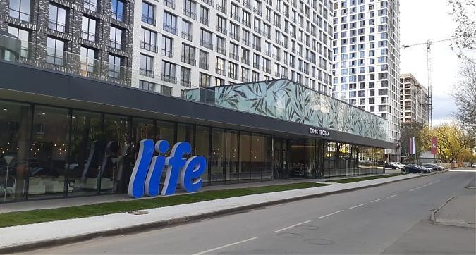 ЖК LIFE-Кутузовский (Лайф Кутузовский), общий вид на комплекс с ул. Гжатская, фото - 2 Квартирный контроль