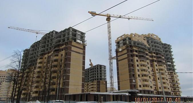 Мкрн Новое Пушкино - вид на микрорайон со стороны улицы Седова Квартирный контроль