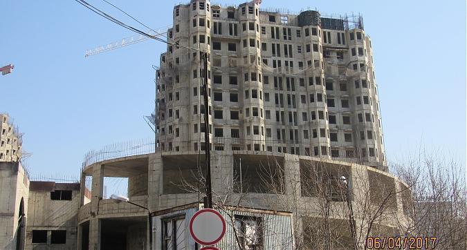 ЖК Академ-палас - вид на корпус В с улицы Коштоянца Квартирный контроль