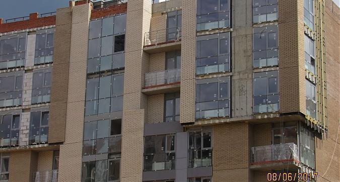 ЖК Ландыши (Комплекс апартаментов Ландыши) - вид со двора на секцию Б Квартирный контроль