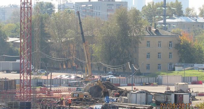 ЖК Западный порт, монолитные работы - вид со стороны Заречной улицы, фото 4 Квартирный контроль