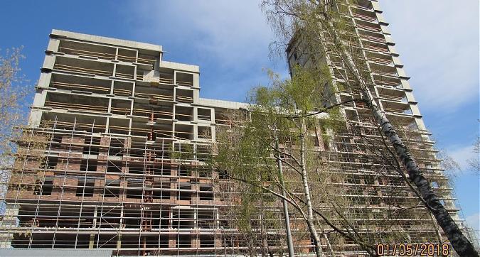 ЖК CITY PARK (Сити парк), монолитные работы - вид с 1-го Красногвардейского проезда, фото 1 Квартирный контроль