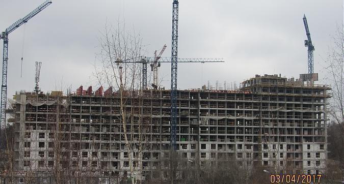ЖК Гринада - вид на 2-й корпус со стороны бульвара Дмитрия Донского Квартирный контроль