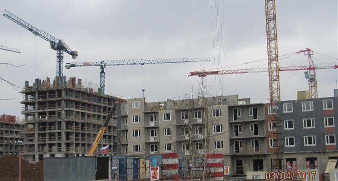 ЖК Гринада - вид на 1-й корпус со стороны бульвара Дмитрия Донского Квартирный контроль