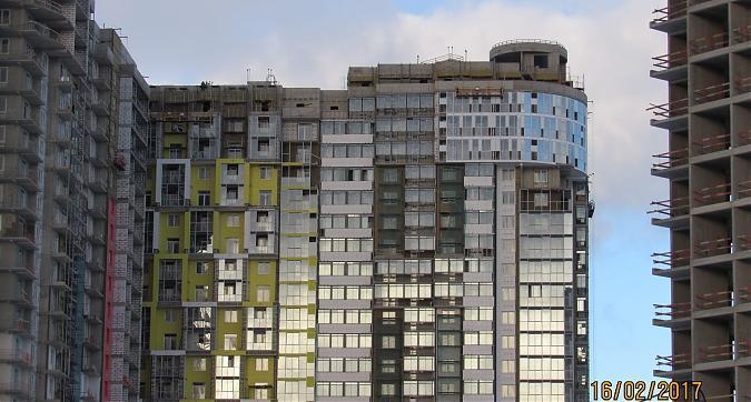ЖК Крылатский - вид с Рублевского шоссе на 3-й корпус Квартирный контроль
