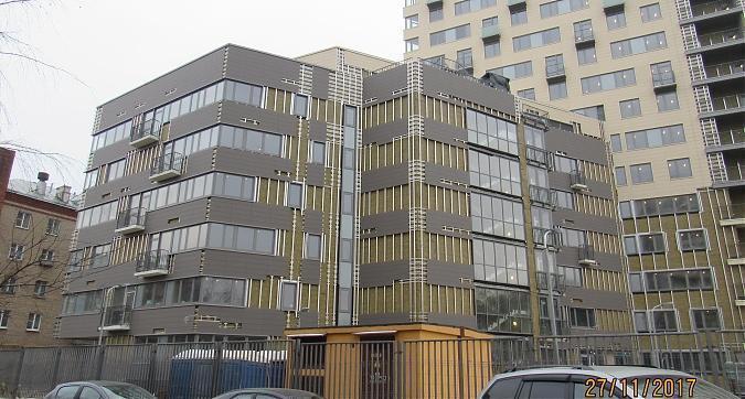 Жилой дом на улице Коминтерна - фасадные работы, вид со стороны улицы Коминтерна, фото 1 Квартирный контроль