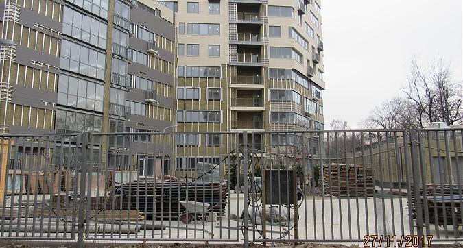 Жилой дом на улице Коминтерна - фасадные работы, вид со стороны улицы Коминтерна, фото 2 Квартирный контроль