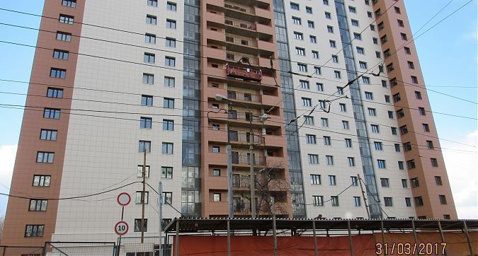 ЖК Яуза Парк - вид с Краснобогатырской улицы Квартирный контроль