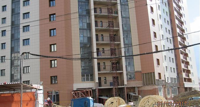 ЖК Яуза Парк - вид с Краснобогатырской улицы Квартирный контроль