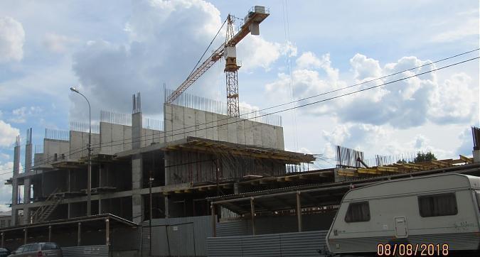 ЖК Грани - монолитные работы, вид с 1-го Грайвороновского проезда, фото - 3 Квартирный контроль
