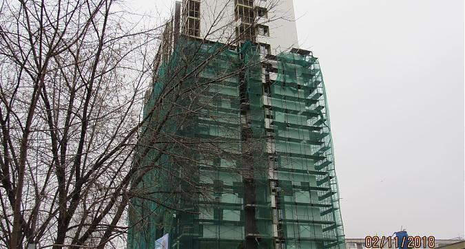 ЖК Счастье в Чертаново (Дом Притяжение. Лидер на Чертановской), фасадные работы, вид с Чертановской улицы, фото - 7 Квартирный контроль