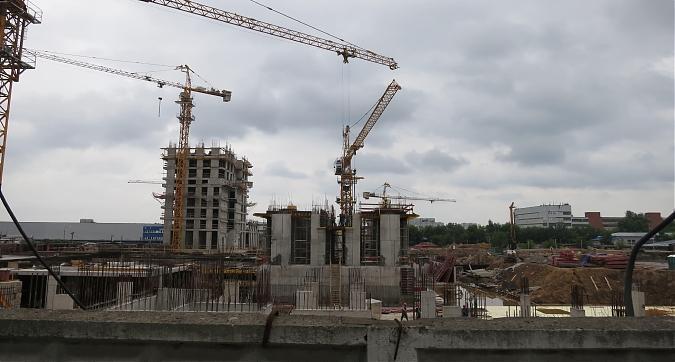ЖК Level Амурская, монолитные работы - вид с Амурской улицы, фото 7 Квартирный контроль