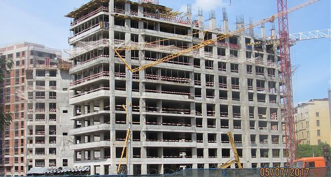 МФК ВТБ Арена Парк - вид с улицы Новая Башиловка на 12-й корпус Квартирный контроль
