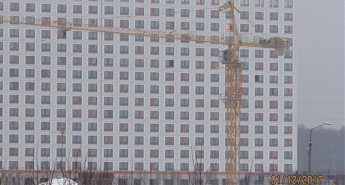 ЖК Измайловский лес (ЖК Озерный) - вид на корпус 1.1 с улицы станция стройка, фото 1 Квартирный контроль