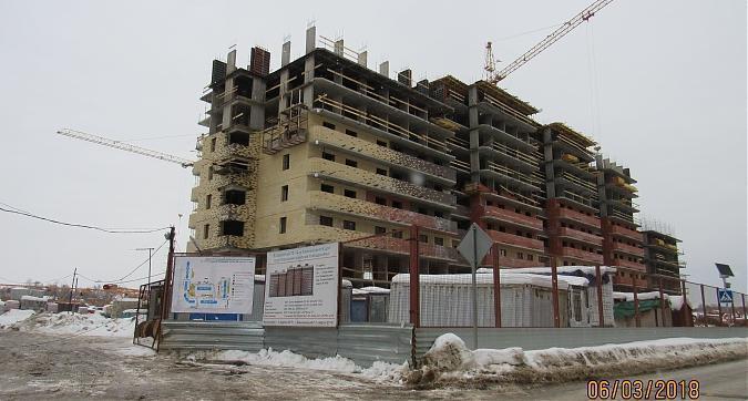 ЖК Лукино-Варино, корпус 48-8 - монолитные работы, вид с улицы Строителей, фото 3 Квартирный контроль