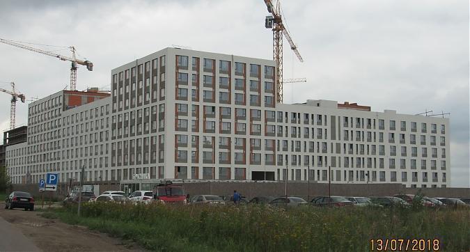 ЖК Первый Квартал, г. Видное (ЖК Брусника), 1-й корпус - вид с восточной стороны, фото 1 Квартирный контроль