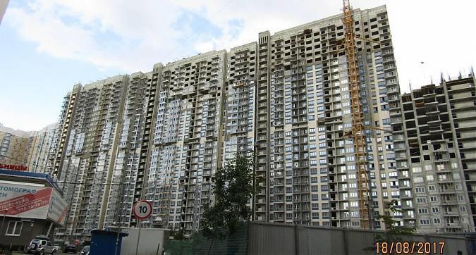 ЖК Спасский мост - вид на строящийся корпус 8 со стороны Спасской улицы Квартирный контроль