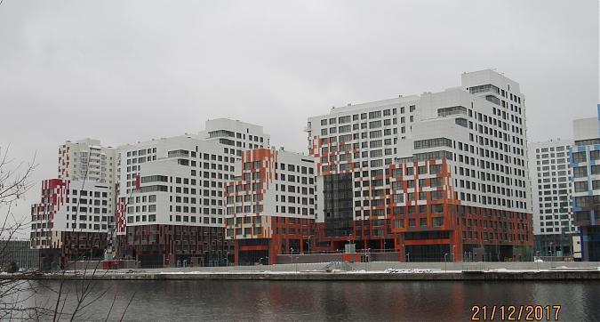 ЖК Ривер парк - вид с Нагатинского затона, фото 2 Квартирный контроль