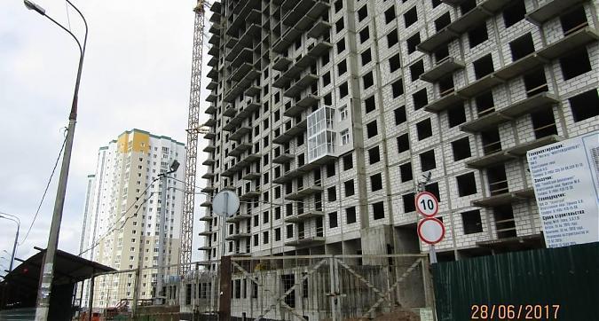 ЖК Стрелковая, мкрн. 29 - вид на строящийся корпус 14 со стороны Стрелковой улицы Квартирный контроль
