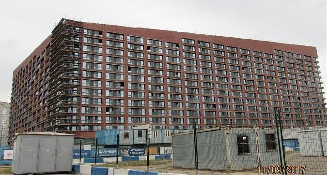 ЖК Лайнер (Комплекс апартаментов Лайнер), отделочные работы - вид с Ходынского бульвара, фото 1 Квартирный контроль